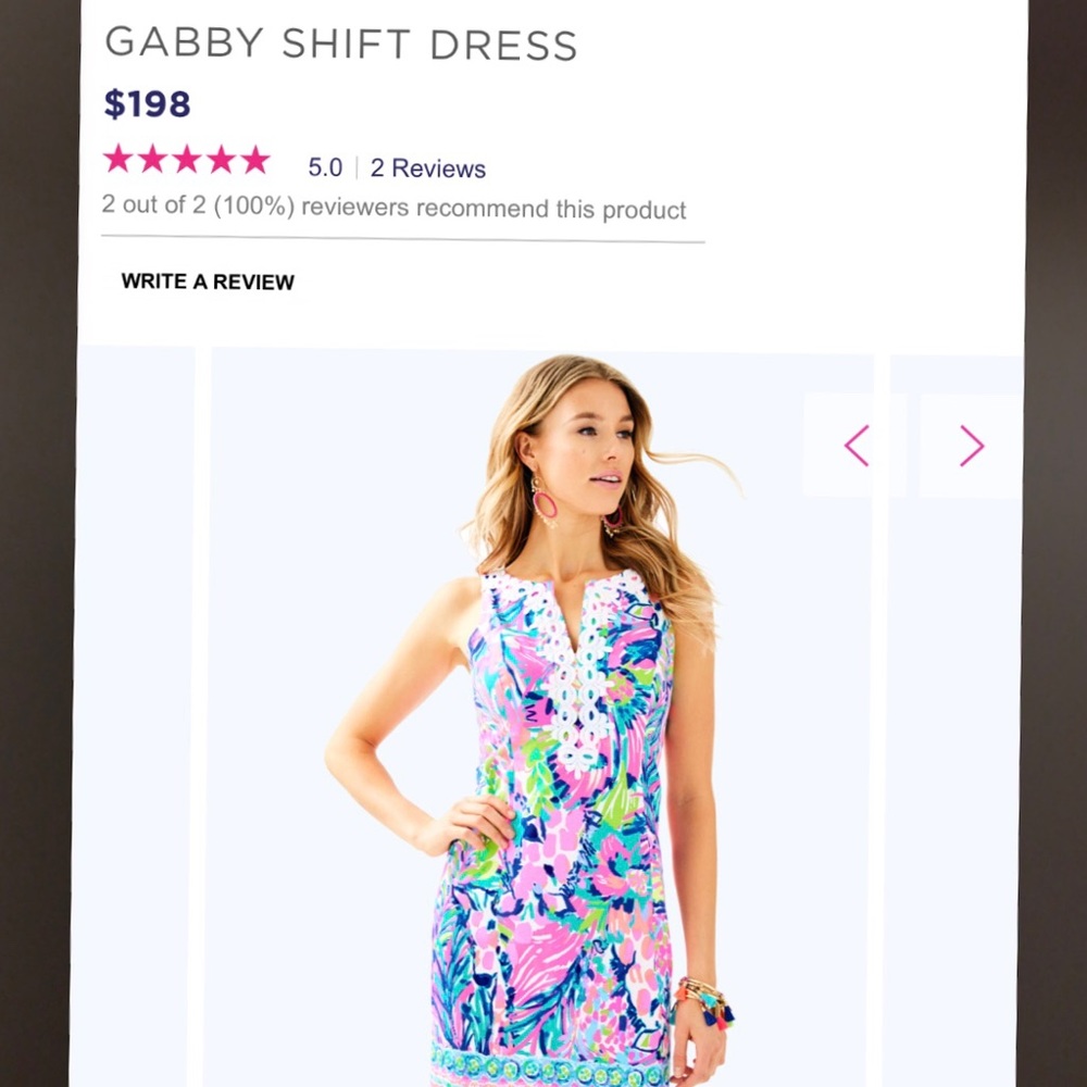 ⚡️SALE⚡️NWT!! Lilly Pulitzer Gabby Shift Dress